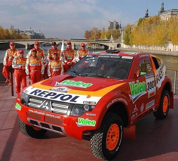 Team Repsol Mitsubishi Ralliart - Mitsubishi Pajero/Montero Evolution MPR13. Foto: Auto-Reporter